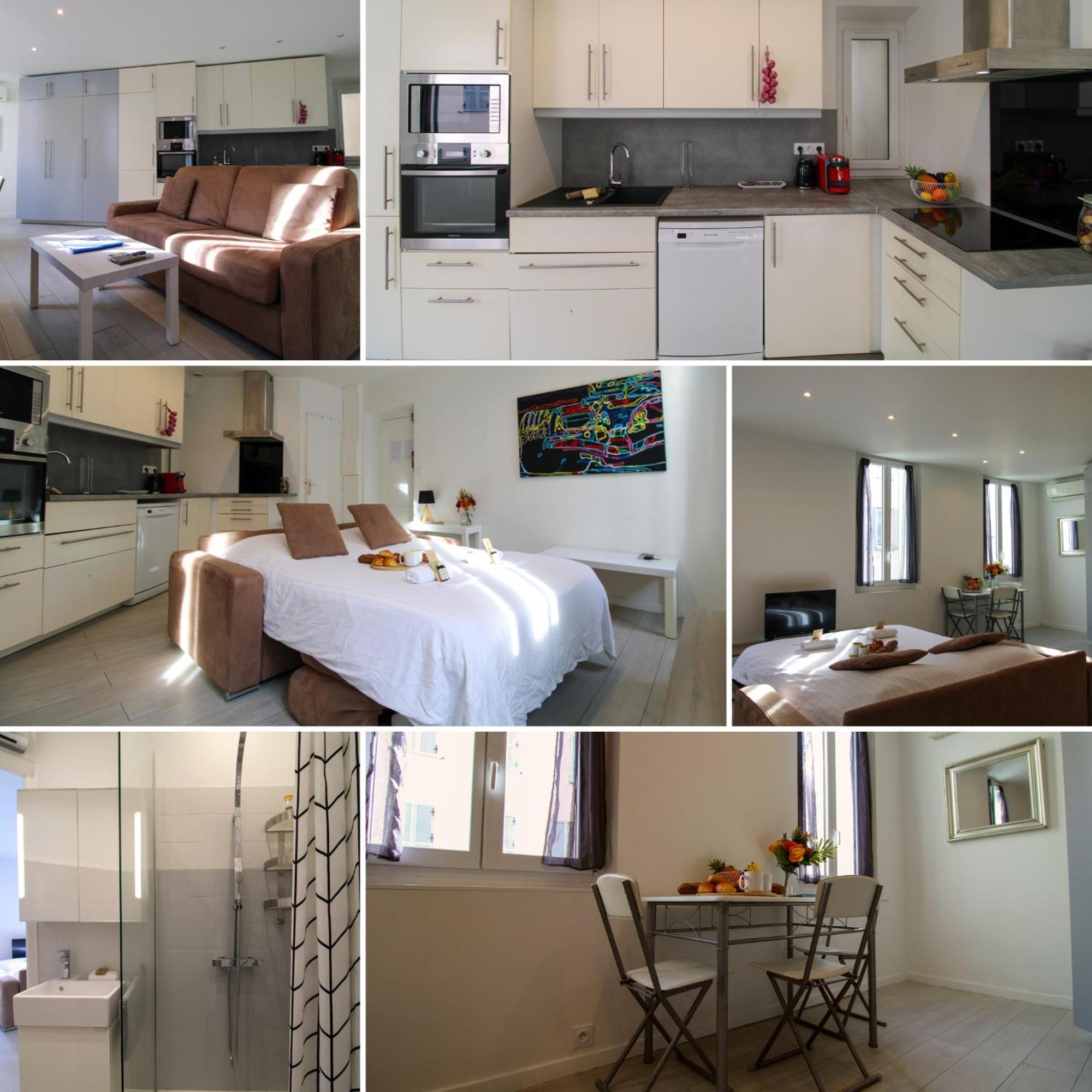 Le Clemenceau By Apirent #Cosy #200M Des Plages #Wifi Cannes Extérieur photo