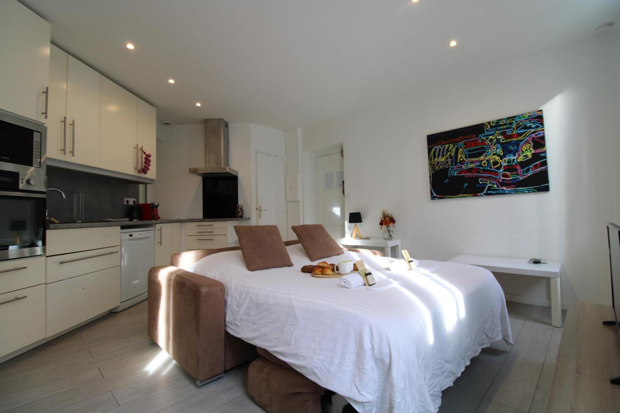 Le Clemenceau By Apirent #Cosy #200M Des Plages #Wifi Cannes Extérieur photo